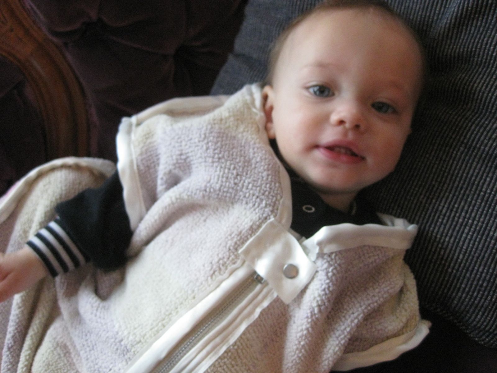 sleep sack too big