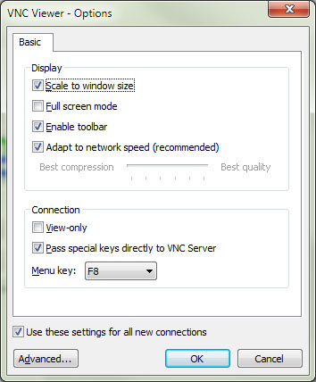 linux toolkits changing the screen size of vnc client using command change screen size