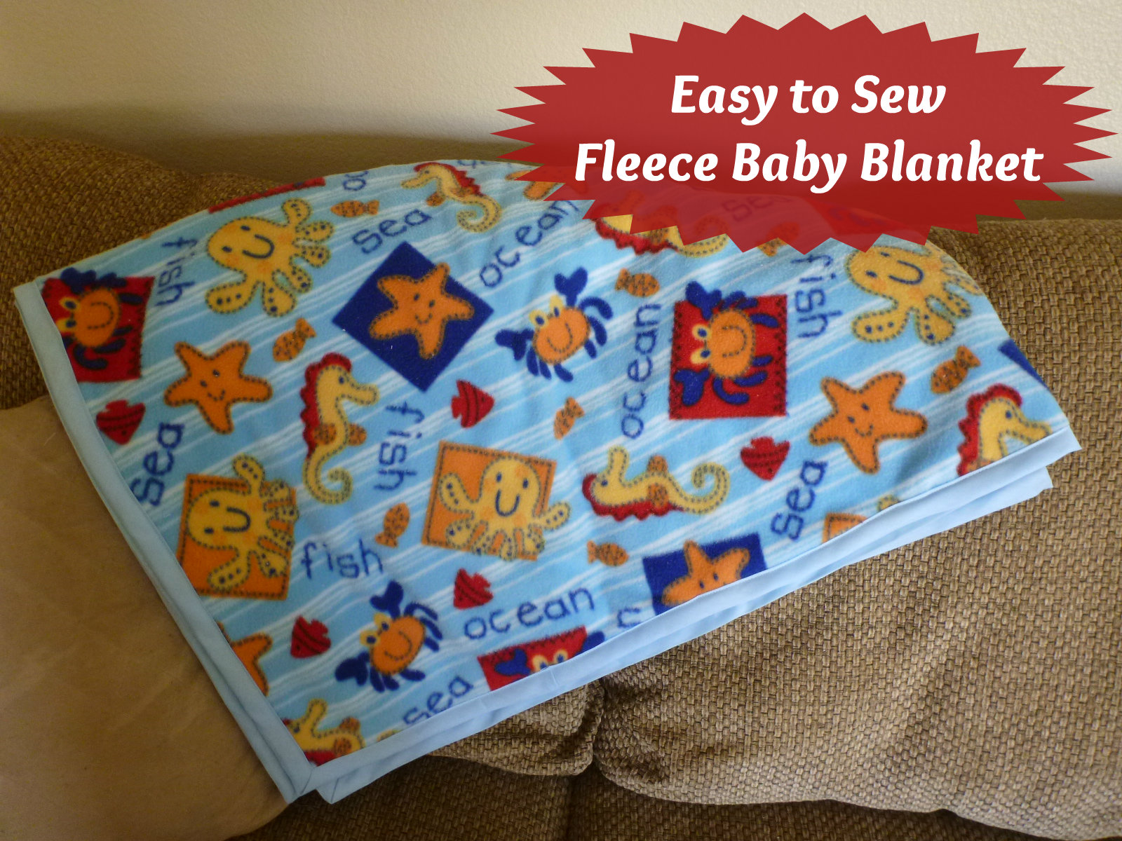 Fleece Baby Quilt