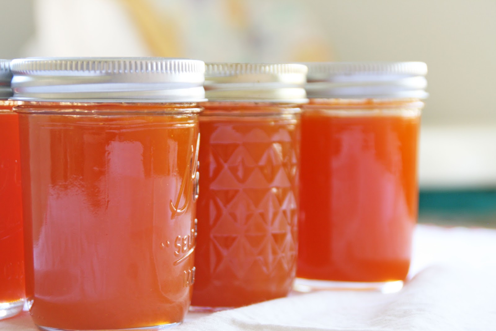 one little rayndrop Apricot Jam