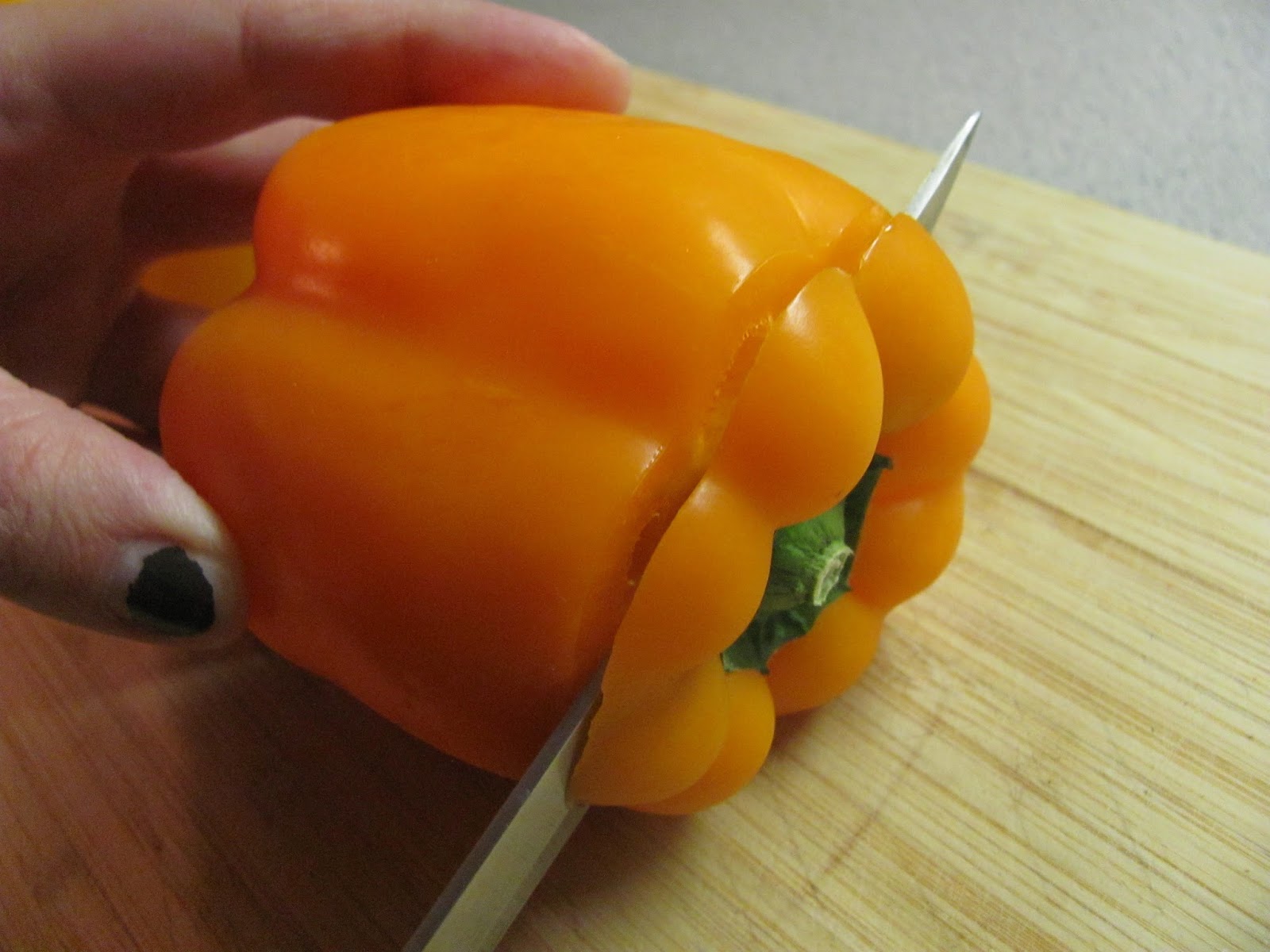 Everything Evie How To Cut a Pepper