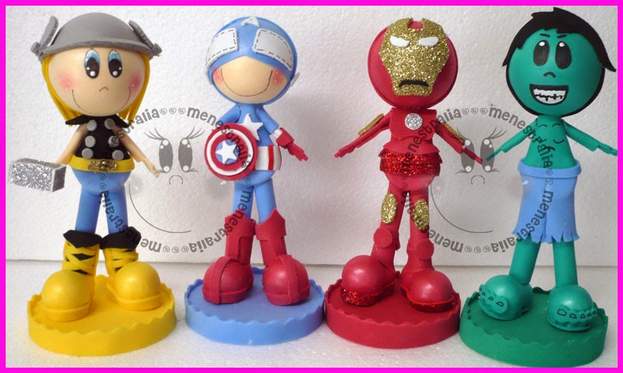 fofuchas de avengers