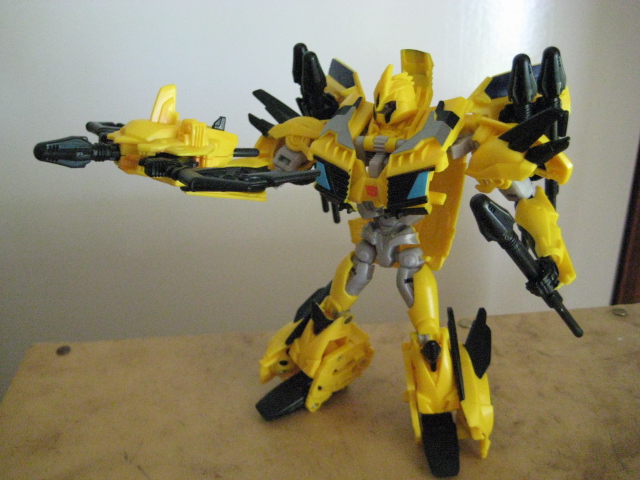 Blog #499: Toy Review: Transformers Prime Beast Hunters Weaponizer Talking  Bumblebee