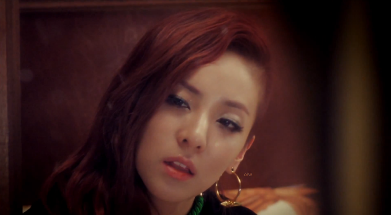 Dara's Blue Hair in 2NE1's "Do You Love Me" Music Video - wide 10
