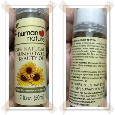Human Nature Sunflower Oil For Pimples Human Nature Sunflower Oil For Pimples