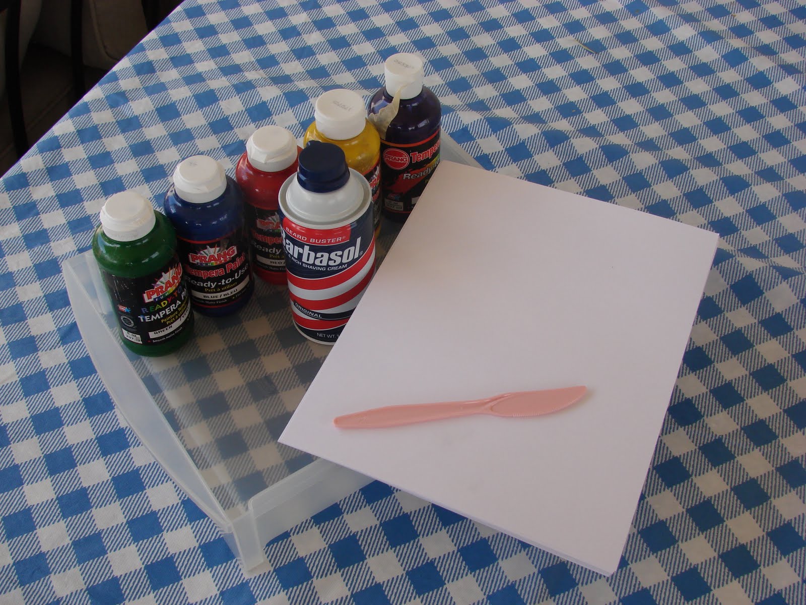 Aggieland Mommy Shaving Cream Swirl Art