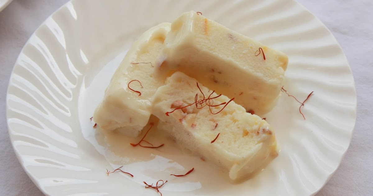 Yum! Yum! Yum! Kesar Badam Kulfi Saffron Almond Ice Cream Bars