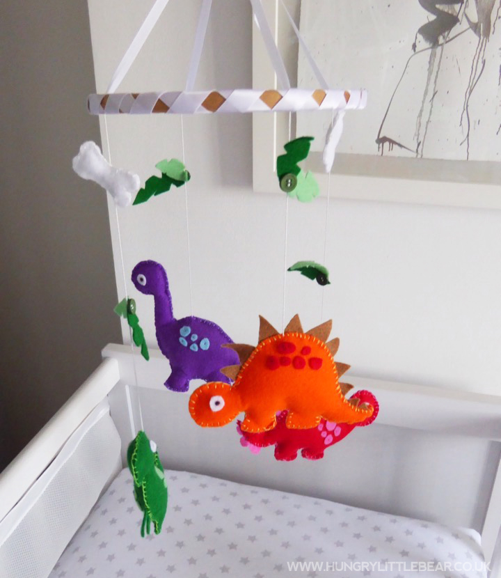DIY Dinosaur Baby Mobile Take Some Whisks