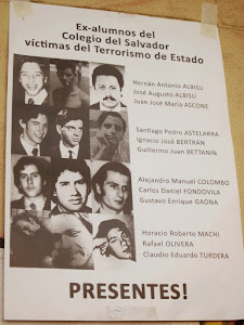 Ex-alumnos del Colegio Del Salvador víctimas del Terorismo de Estado