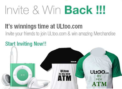 Send Free SMS Using ULTOO And Earn Mobile Recharges Free Also Get The Chance To Win Amazing Merchandise !!!