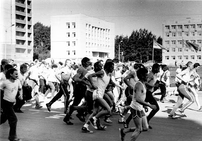 Спорт в Юрге бег юргинских спортсменов