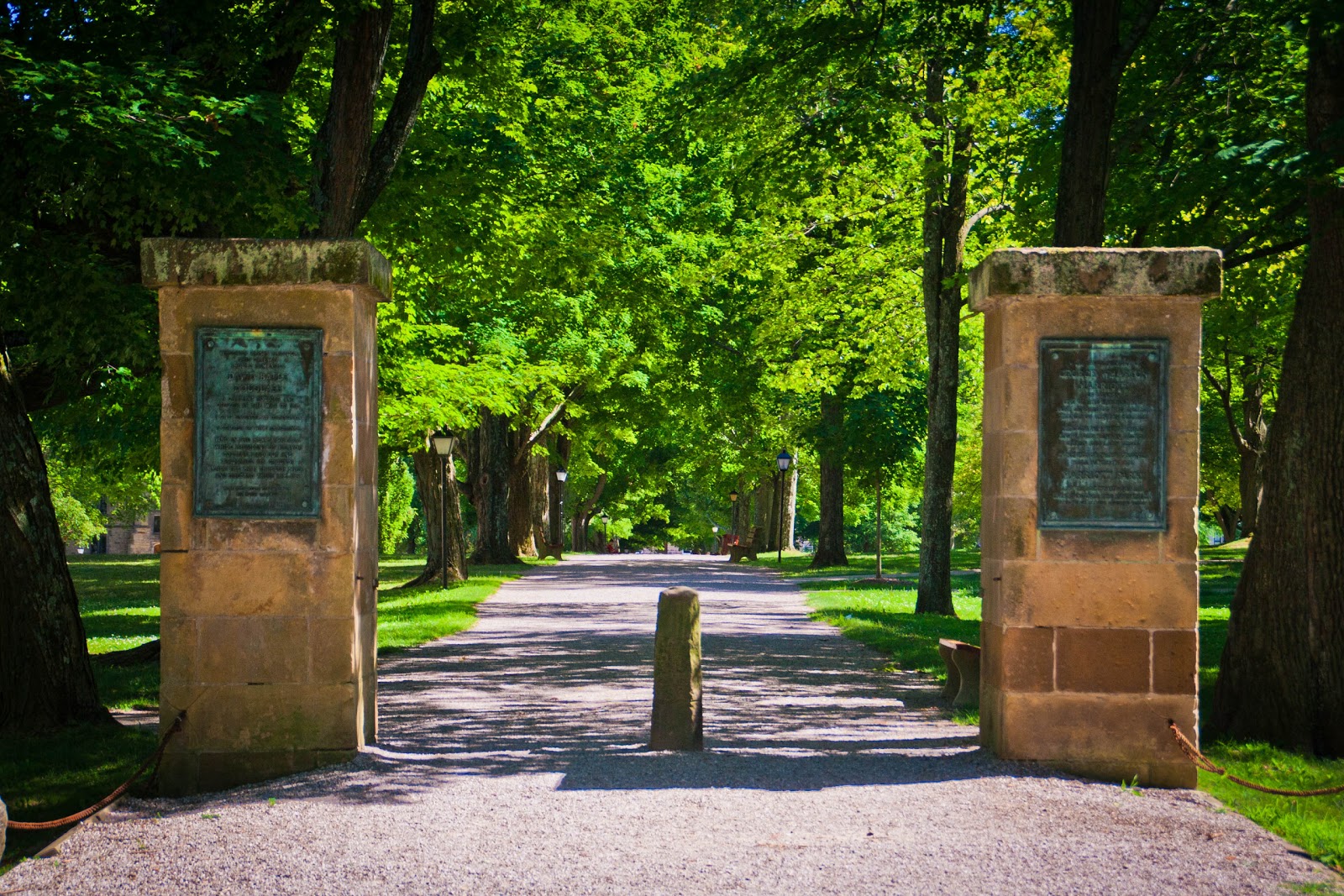 Photographing Kenyon A MidSummer Day The Gate and Middle Path