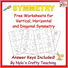 Nyla's Crafty Teaching: Free Symmetry Worksheets