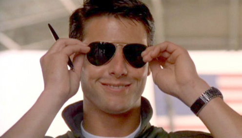 tom cruise top gun sunglasses. Ahh I die for Tom Cruise in