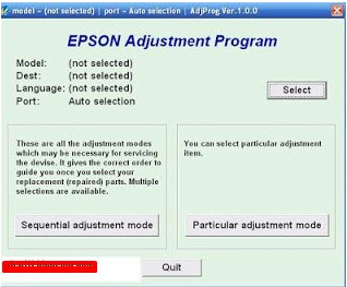 epson adjustment program l310