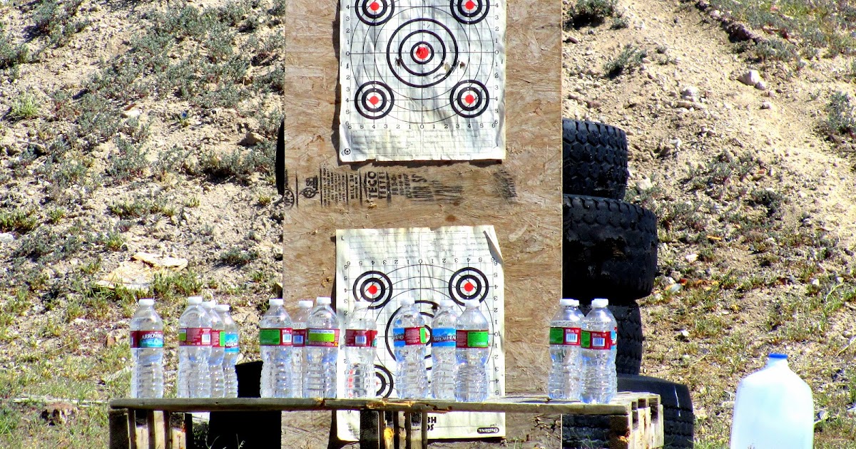 Keeping Focused 22 Rifle Target Practice
