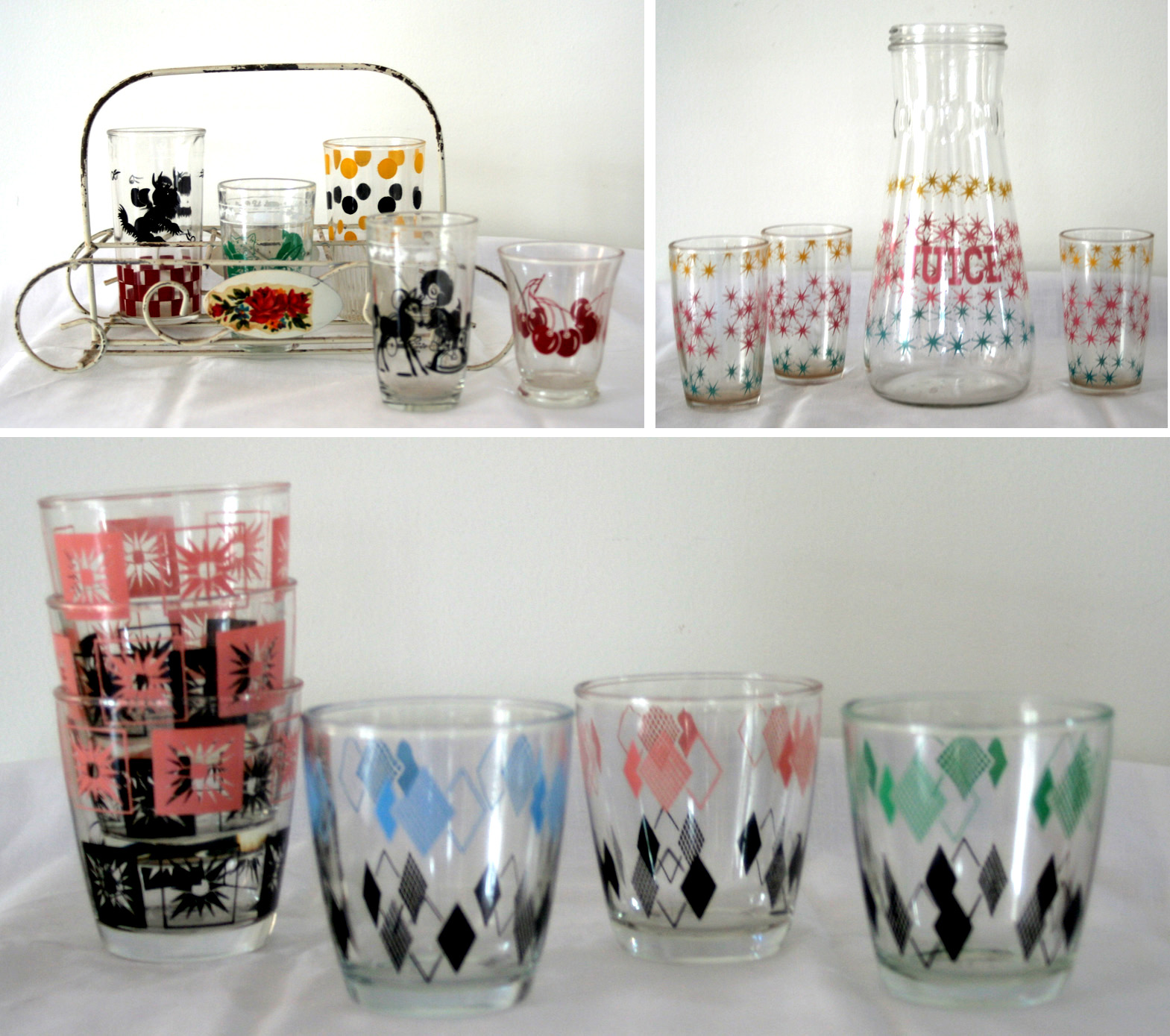 I Love Collecting FUN KITCHEN GLASSWARE