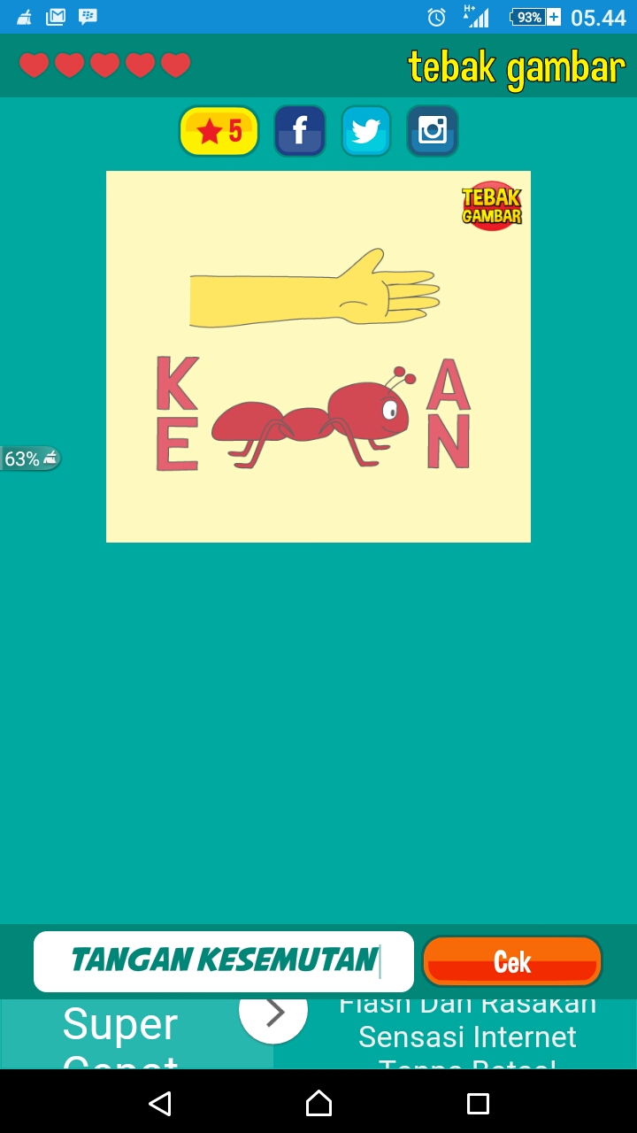 AMPERABOY Kunci Jawaban Game Tebak Gambar dari Level 1 AMPERABOY Kunci Jawaban Game Tebak Gambar dari Level 1