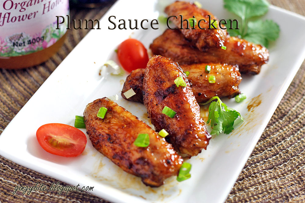 Plum Sauce Baked Chicken Wing (Made with Plum Jam!) 李子酱焗鸡 + Alce Nero