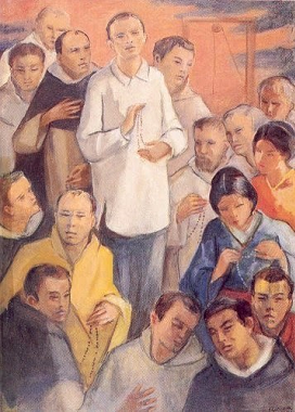 Santos LORENZO RUIZ Y 15 COMPAÑEROS  MÁRTIRES (Japón) (1633-†1637) Fiesta  28 de Septiembre