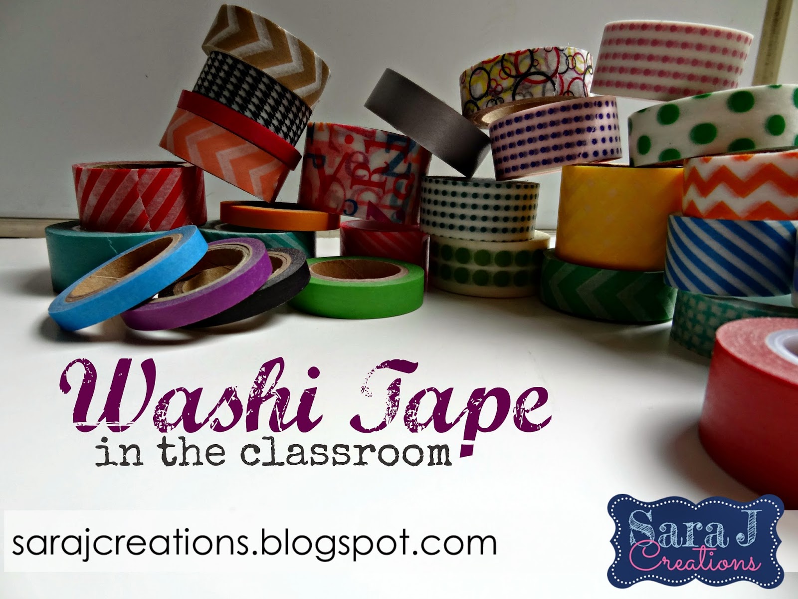 You Oughta Know about Washi Tape Sara J Creations
