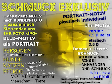 Damenschmuck Herrenschmuck mit Motiv nach Foto