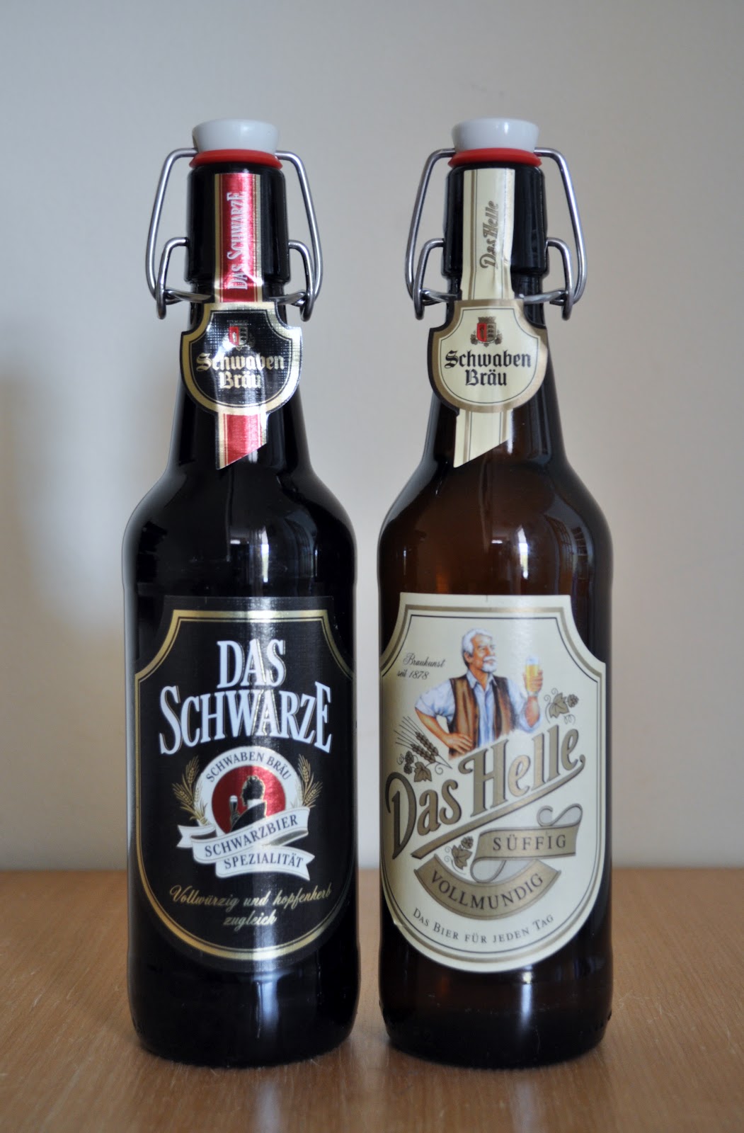 Blood, Stout and Tears. Aldi 'Das Helle' and 'Das Schwarze'