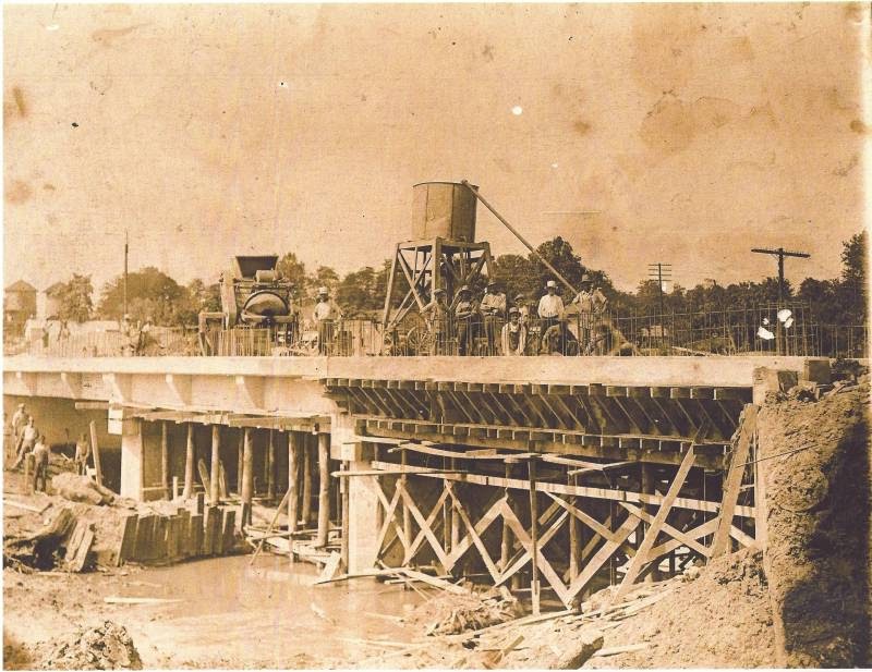 Bonnieville Ky 1933 31W Bonnieville Bridge Construction