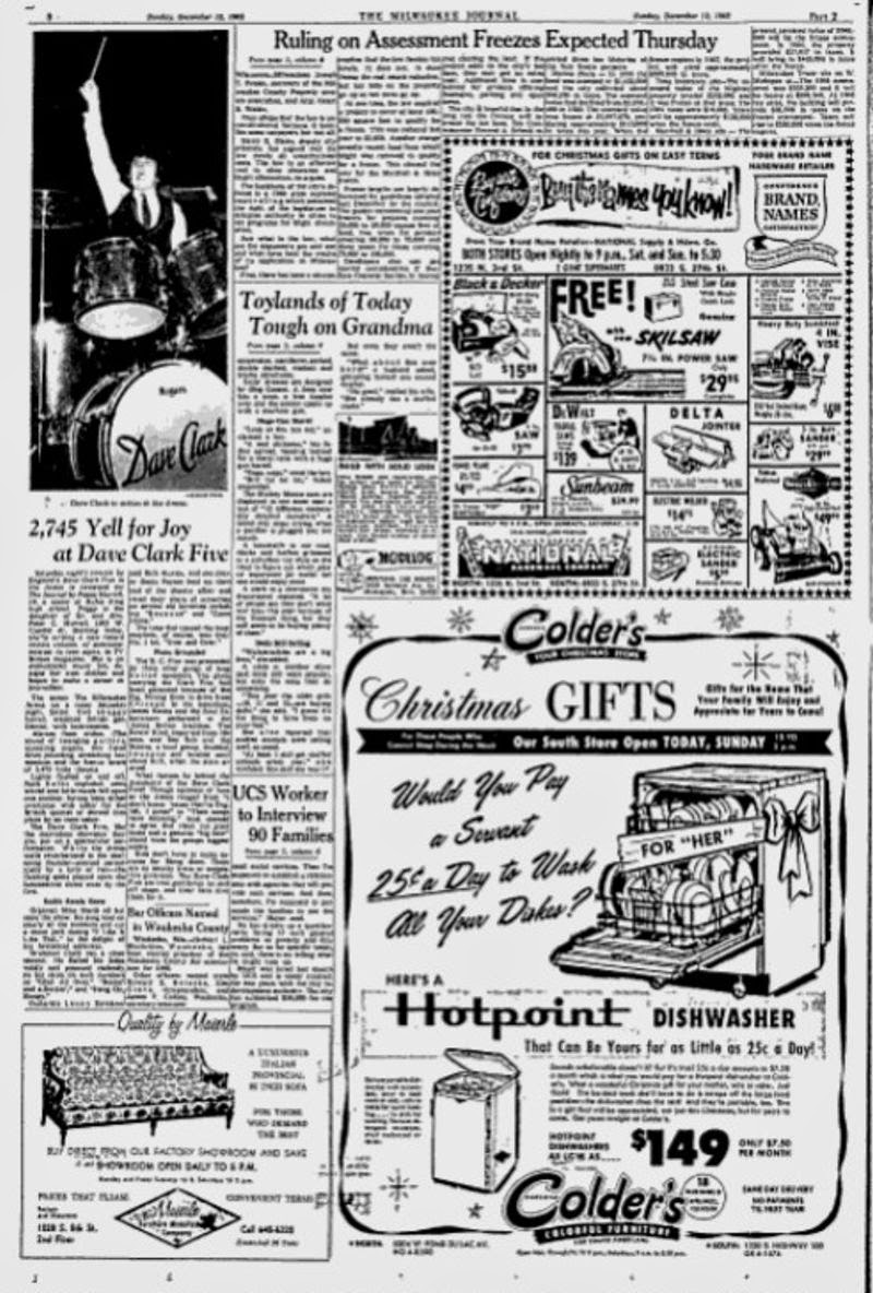 Rock & Roll Newspaper Press History The Dave Clark Five The