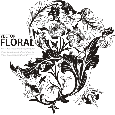 free floral vector ver 8 corel draw tutorial and free vectors free floral vector