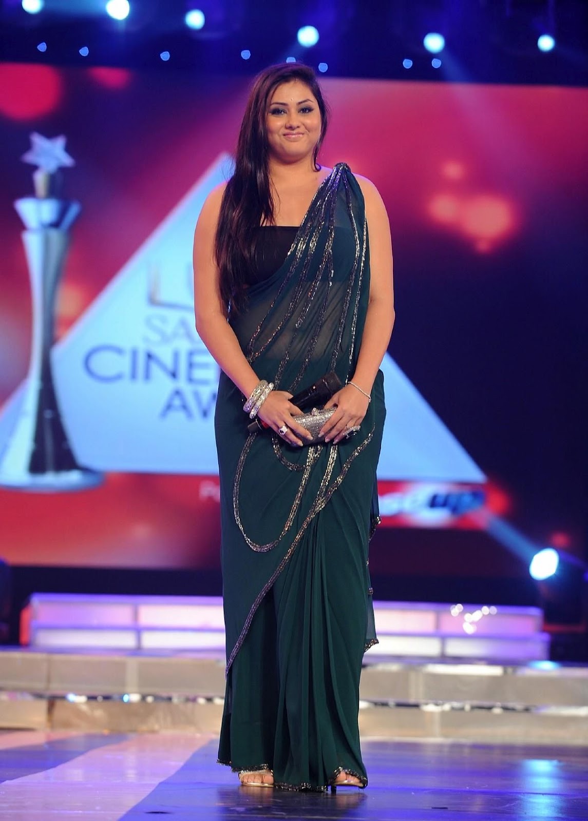 Namitha Maya at lux cinema award 2012 - latest stills 016