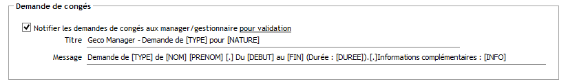 Gérer les notifications par email