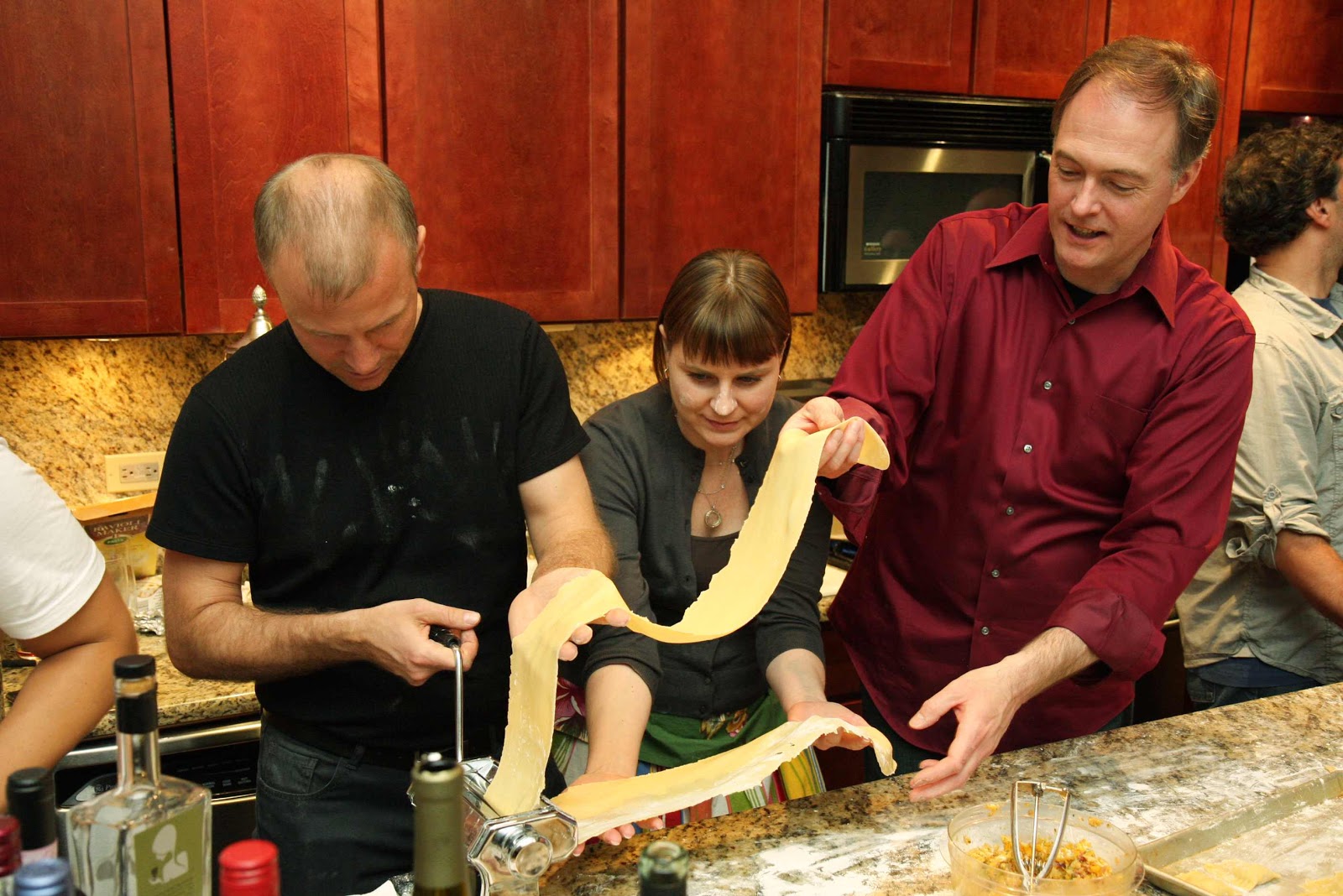 Fat and Happy Blog Traditional Pasta Making Party