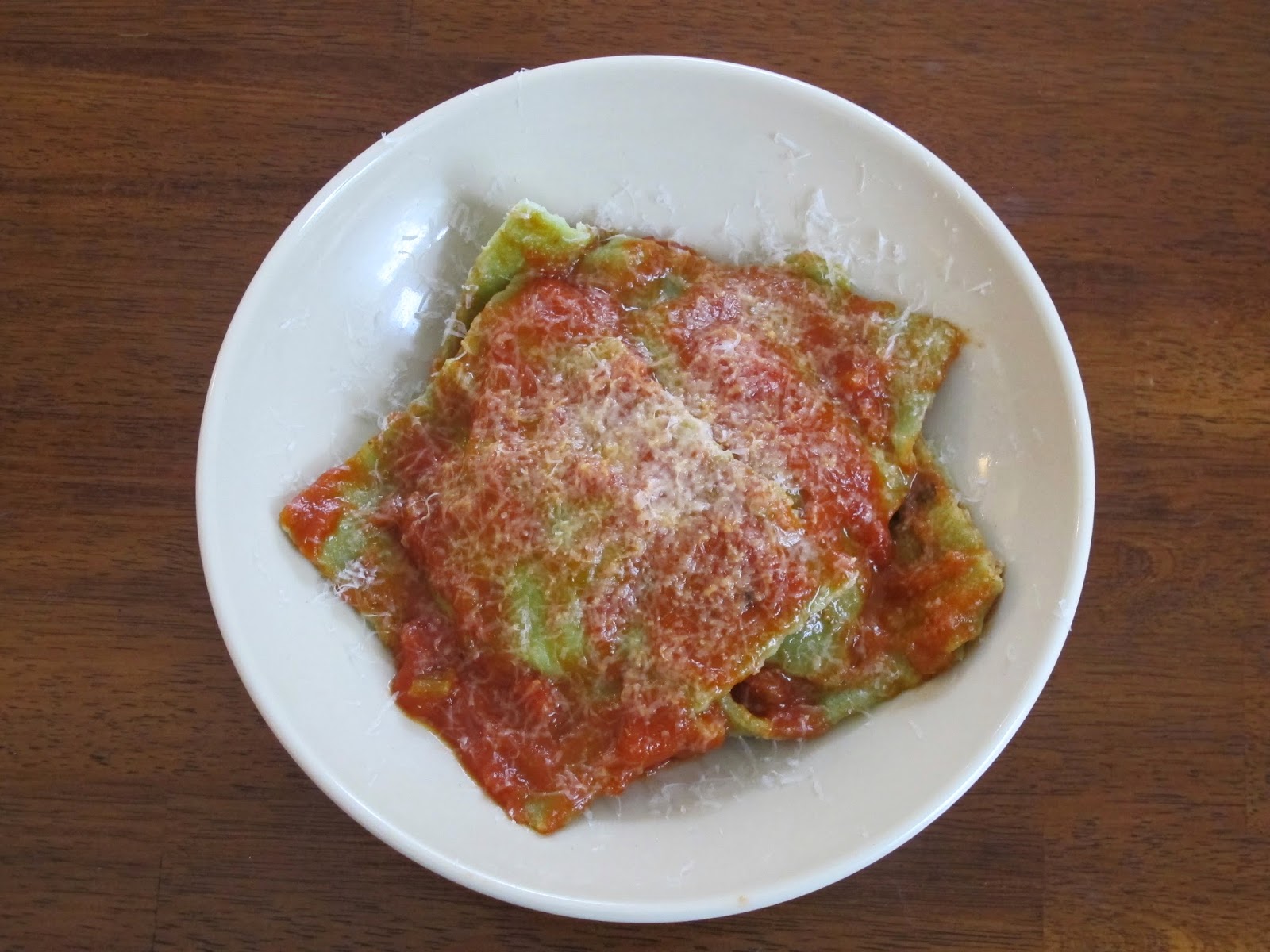 Kitchen Sink Diaries: Homemade Spinach & Ricotta Ravioli