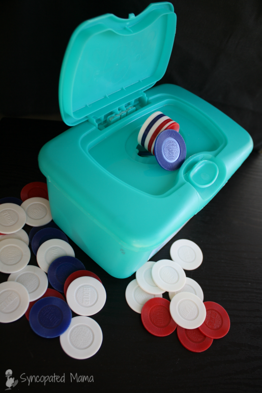 Sound poker chips make