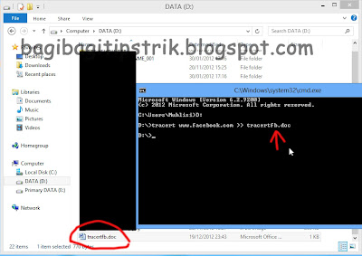 Contoh Membuat File Output Command Prompt