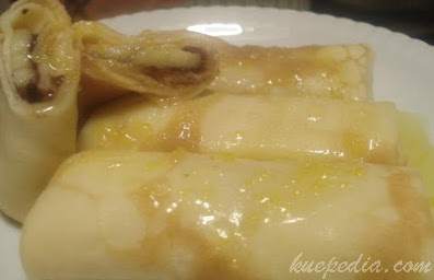 Resep Untuk Membuat Crepe Pisang Coklat Saus Lemon Crepe Pisang Coklat Saus Lemon