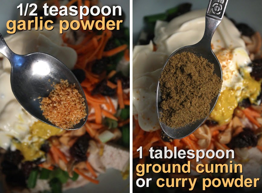 The 99 Cent Chef Trader Joe's Curried White Chicken Deli Salad Recipe