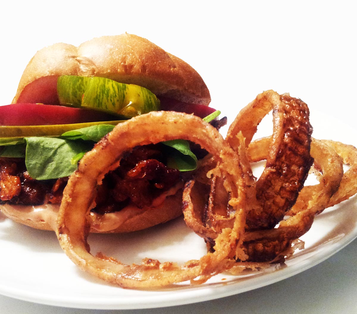 A Profound Hatred of Meat Shredded Barbecue Sandwich with Thousand