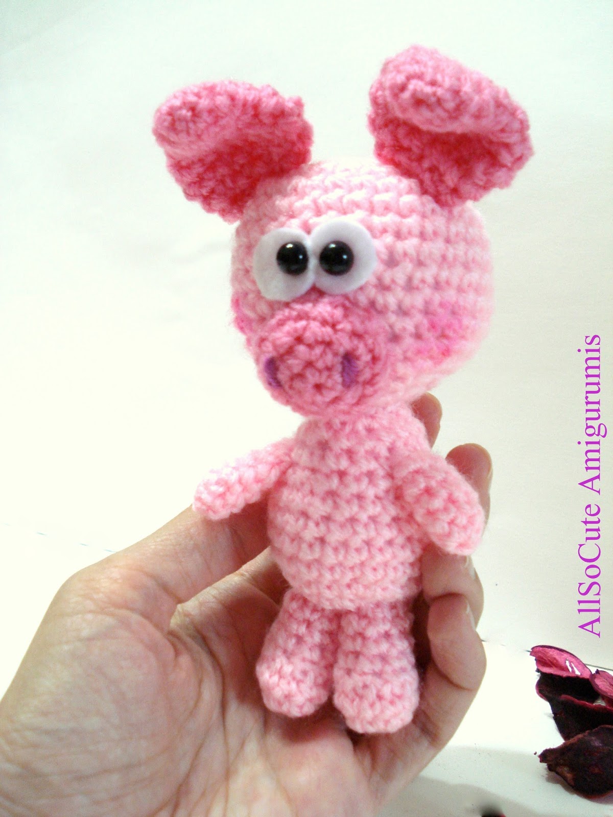 AllSoCute Amigurumis: Crochet Pig, Amigurumi Pig, Baby Pig ...