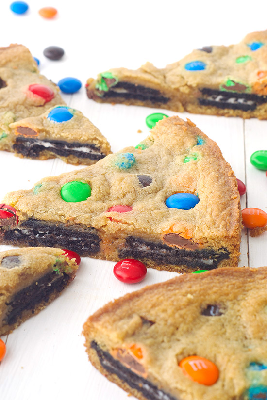 M&M Candy Cookie Pie - Sweetest Menu