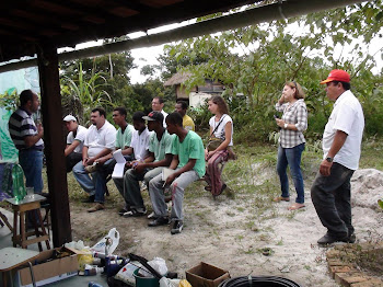 a turma do curso de irrigação