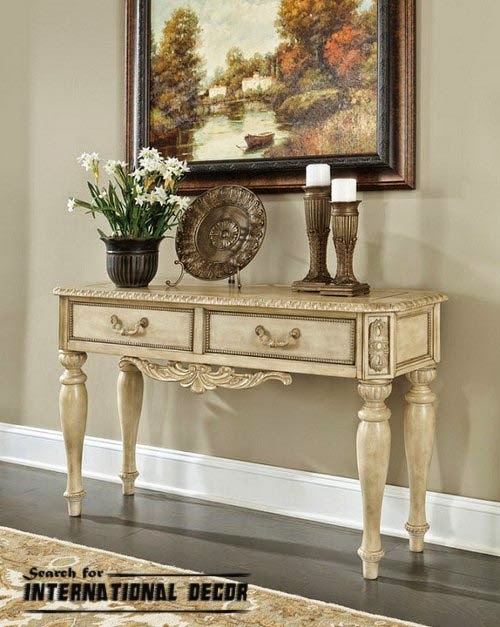 Luxury console table for modern interior