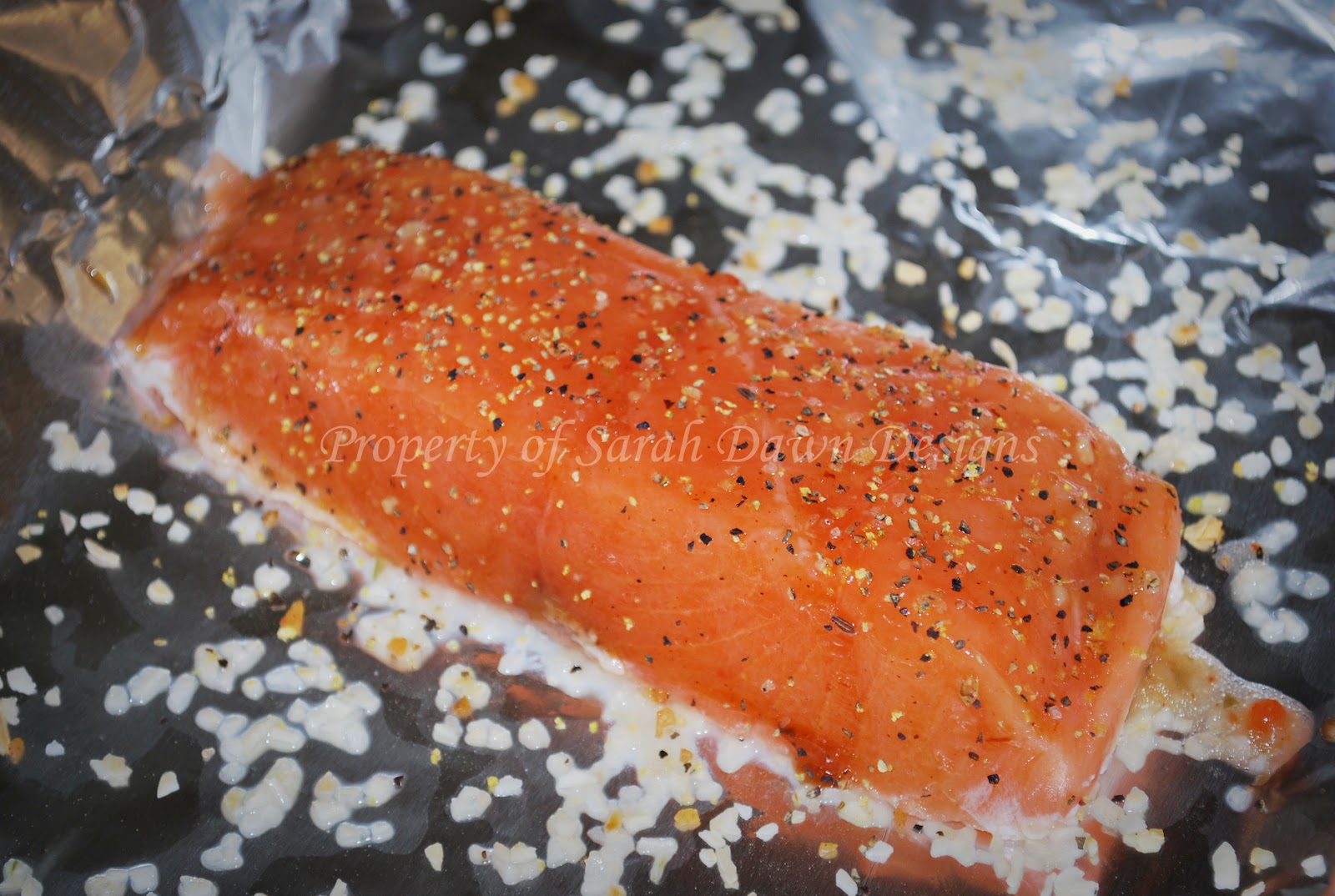 Sarah Dawn Designs Tasty BBQ Salmon Marinade