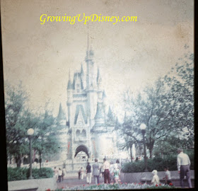 1973 Cinderella Castle in the Magic Kingdom, Walt Disney World, vintage Disney