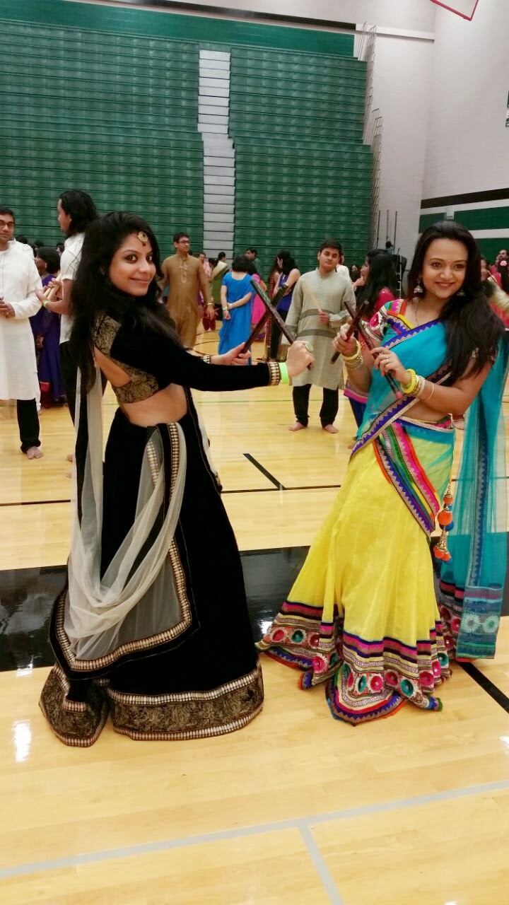 Indian festivals in seattle, Indian events in USA, Seattle indian Navarati, Seattle Gujartai cultural  society, Ananya's Dandiya experience