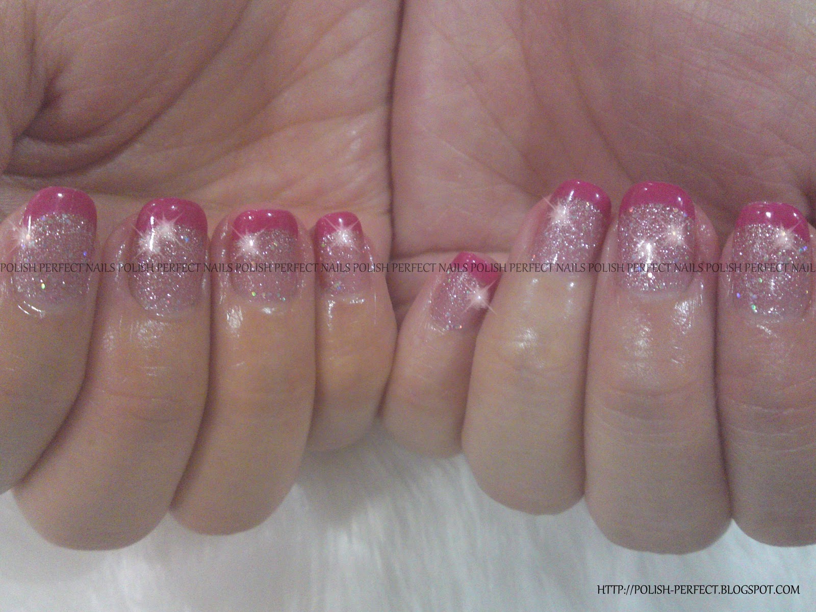 Polish Perfect Nails fancy french gelish