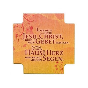 Haussegen „Gott segne dieses Haus“ ein Haussegen Spruch für das