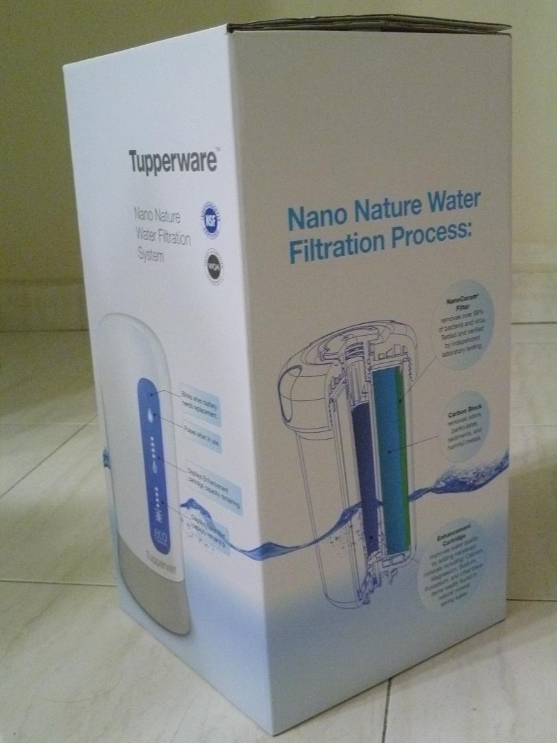 Millionaire Journey Tupperware Nano Nature Water Filtration System