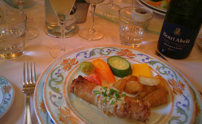 Andouillette de Troyes at "Le Relais Champenois" in Sezanne